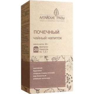 Почечный Алтайские травы фито-чай 1,5г пак №20