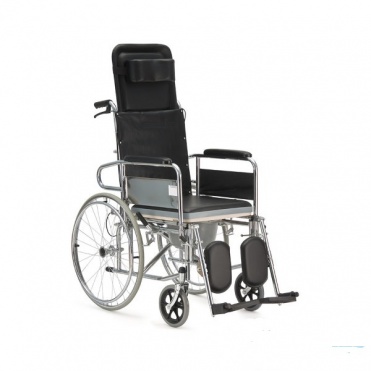 Коляска для инвалидов мод. FS609-46 (4453) со стульчаком