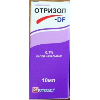 Отризол-DF 0,1% назальные капли фл 10мл