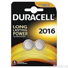 Батарейки Duracell DU LI 2016 2BL VENx