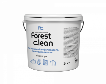 Forest clean Отбеливатель-Пятновыводитель Кислородный 3кг