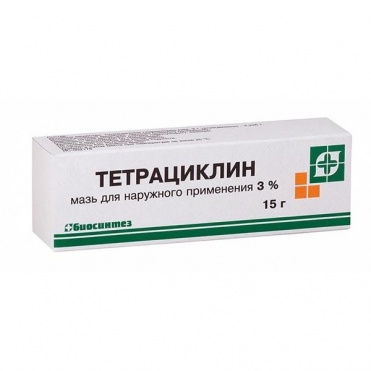 Тетрациклиновая 3% мазь 15г (Биосинтез Россия)