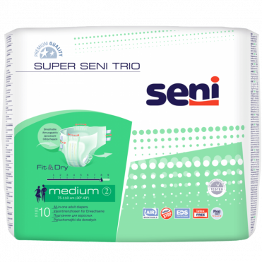 Подгузники для взрослых Super Seni trio medium (2) №10