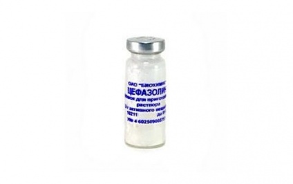 Цефазолин 1,0г фл №1 (Химфарм)
