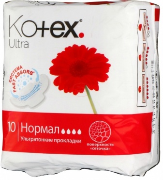 Прокладки Kotex ultra Драй & Normal Pads №10