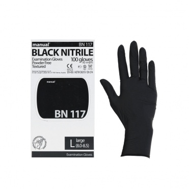 Перчатки Manual BN 117 нитриловые смотровые р-р L