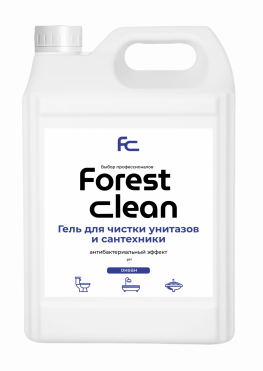 Forest clean Гель-концентрат для чистки унитазов "Океан" 5л
