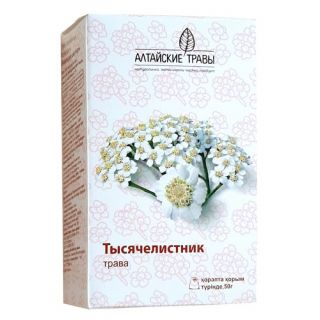 Тысячелистник трава Алтайские травы 50г