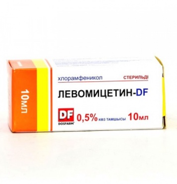Левомицитин-DF 0,5% глазные капли фл 10мл //