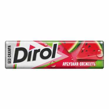 Дирол Арбузная свежесть жеват. резинка без сахара 13,6г №10