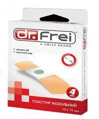 Пластырь Dr. Frei мозольный 19ммХ72мм №4