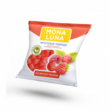 Витамин С+ Цинк Карамель леденцовая Mona Luna Малина 14г