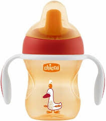 ЧИКО Поильник Training Сup 6+ ассорт. зеленый/красный 200мл