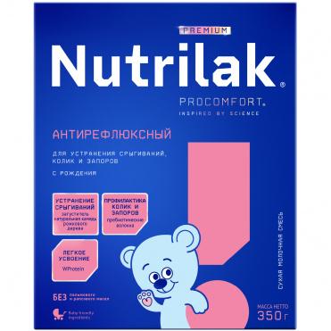 Нутрилак смесь антирефлюксная 350г 