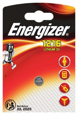 Батарейка круглая Energizer СR 1216