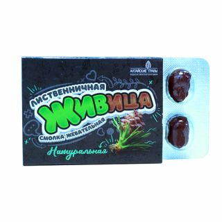 Живица лиственничная натуральная 0,8г №5 (жеват. резинка)