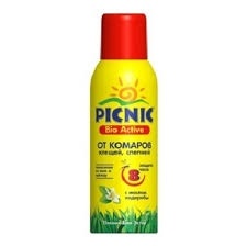 Аэрозоль от комаров Picnic Bio Activ 125см3