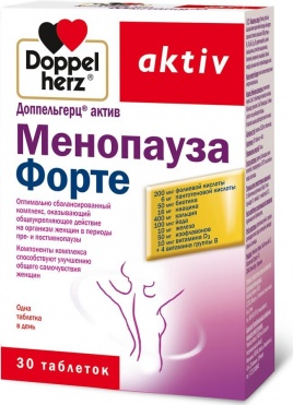 Доппельгерц Актив Менопауза форте тб №30