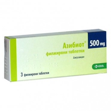 Azithromycin krka 250mg