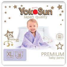 Трусики YokoSun детские премиум (12-20кг) XL №1 (38)