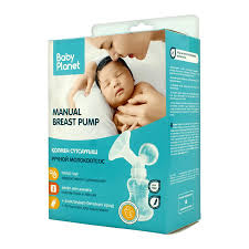 Молокоотсос Бэби Планет с бутылочкой 125 мл (03.8160)