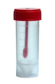 Контейнер M-cont для сбора биоматериала со шпателем нестерильный 30мл