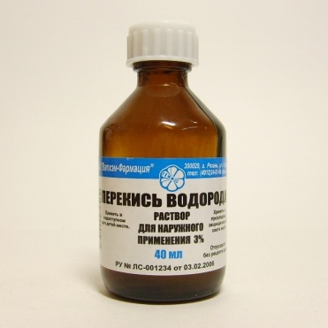 Перекись водорода 3% фл 40мл (Фармация)